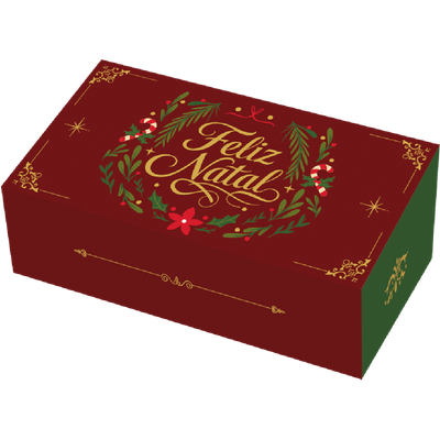 Produto Festcolor - CAIXA GAVETA NATAL CLÁSSICO