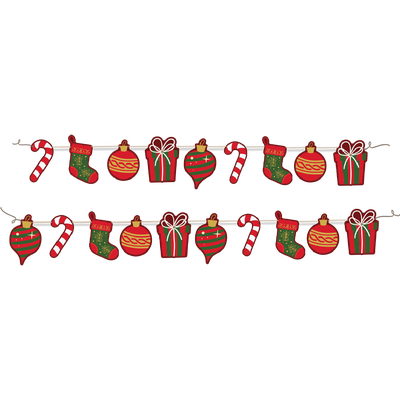 Produto Festcolor - FAIXA DECORATIVA ÍCONES NATAL CLÁSSICO