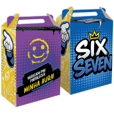 Produto Festcolor - CAIXA SURPRESA SIX SEVEN