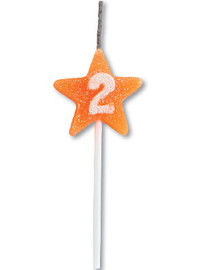 VELA STAR CITRUS LARANJA N 2 10X01