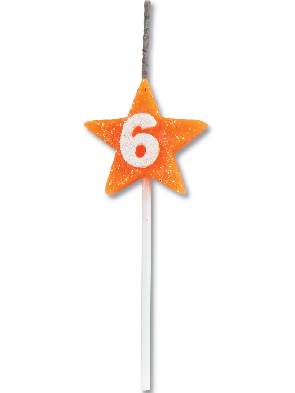 VELA STAR CITRUS LARANJA N 6 10X01