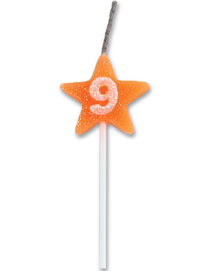 VELA STAR CITRUS LARANJA N 9 10X01