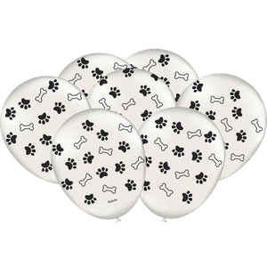 BALÃO DECORADO PATINHAS E OSSINHOS