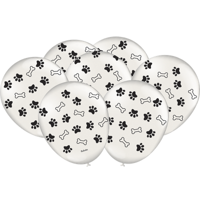 Produto Festcolor - BALÃO DECORADO PATINHAS E OSSINHOS