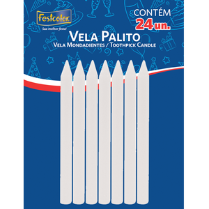 VELA PALITO BRANCA