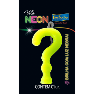 VELAS NEON AMARELO ?