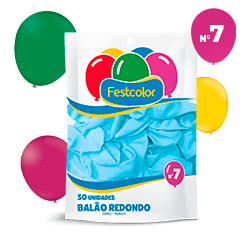 BALÕES LISOS 7"