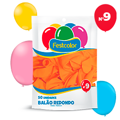 BALÕES LISOS 9"