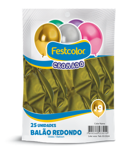 BALÕES CROMADOS