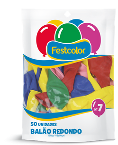 BALÕES LISOS 7"