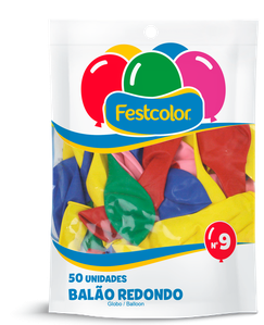 BALÕES LISOS 9"