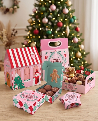 Inspiração NATAL CLÁSSICO ROSA — 9
