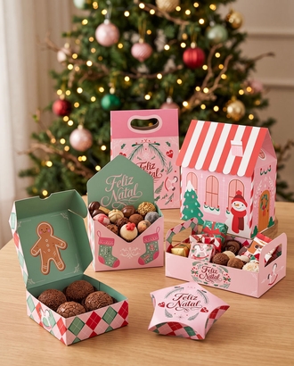 Inspiração NATAL CLÁSSICO ROSA — 11