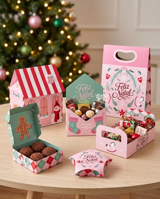 Inspiração NATAL CLÁSSICO ROSA — 15